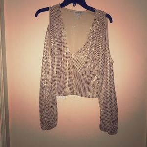 Fashion nova sequin top